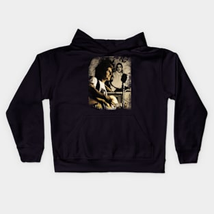 Midnight Special Couture Johnny-Inspired Tees, Blues-Rock Fusion for Trendsetters Kids Hoodie